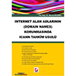 Internet Alan Adlarnn (Domain Names) Korunmasnda ICANN Tahkim Usul Sekin Yaynevi