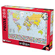 Anatolian Dnya Haritas 260 Para Puzzle 3319