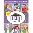 Hikayeli Sticker kartma Kitab Heidi ocuk Gezegeni