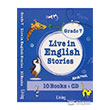 Live in English Stories Grade 7 - 10 Books CD Living English Dictionary