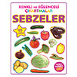 Renkli ve Elenceli kartmalar - Sebzeler Parlt Yaynlar