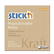 Kraft Notes 100 Yaprak 76x76 Yapkanl Not Kad Gpta