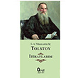 tiraflarm Lev Nikolayevi Tolstoy Araf Yaynlar