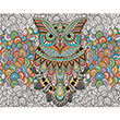 Mandala Bayku 1000 li Puzzle 68x48 Keskin Color