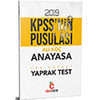 2019 KPSS nin Pusulas Anayasa ek Kopart Yaprak Test Doru Tercih Yaynlar