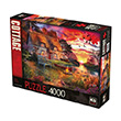 KS Sunset Cottage 4000 Para Puzzle ONUR341 Ks Games