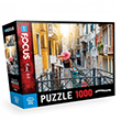 Gezgin Kadn 1000 Iik Puzzle Blue Focus
