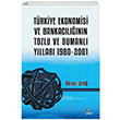Trkiye Ekonomisi ve Bankaclnn Tozlu ve Dumanl Yllar 1980-2001 Ahmet Gen Kriter Yaynlar