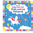 Babys Very First Slide and See Unicorns Usborne