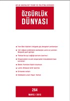 zgrlk Dnyas Aylk Sosyalist Teori ve Politika Dergisi Say : 264 - Mays 2015 zgrlk Dnyas Dergisi