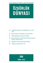 zgrlk Dnyas Aylk Sosyalist Teori ve Politika Dergisi : Say 269 Ekim 2015 zgrlk Dnyas Dergisi