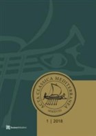 Acta Classica Mediterranea Say 1 - 2018 Homer Kitabevi - Ders Kitaplar