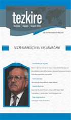 Tezkire Dergisi Say: 66 Ekim - Kasm Aralk 2018 Tezkire Dergisi