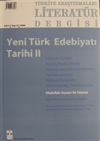 Trkiye Aratrmalar Literatr Dergisi Cilt: 4 Say: 8 - 2006 Bilim ve Sanat Vakf