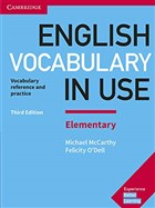 English Vocabulary in Use Elementary With Key Third Edition Cambridge Yaynlar