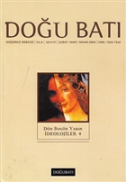 Dou Bat Dnce Dergisi Say: 31 Dn Bugn Yarn deolojiler 4 Dou Bat Dergileri