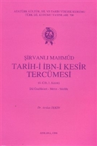 irvanl Mahmud / Tarih-i bn-i Kesir Tercmesi 4. Cilt 1. Ksm Trk Dil Kurumu Yaynlar