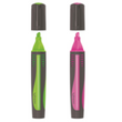 MAPED Fosforlu Kalem Seti 2l Yeil ve Pembe Renkler