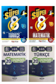 Nitelik Yaynlar 8.Snf Sper Trke Matematik Soru Kitaplar ve Bran Denemeleri 4 Kitap Set