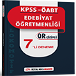 2024 KPSS ABT Edebiyat retmenlii Lokomotif Serisi QR zml 7`li Deneme Dijital Hoca Akademi