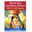 Byk Boy Lise Resim Defteri-A3 Resim Defteri