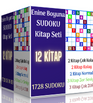Balangtan leri Seviyeye Sudoku Kitap Seti 12 Kitap
