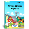 Serbest Boyama Sayfalar-4-8 Ya in