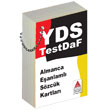 YDS Test Daf Almanca Sözcük Kartları Delta Kültür Yayınları