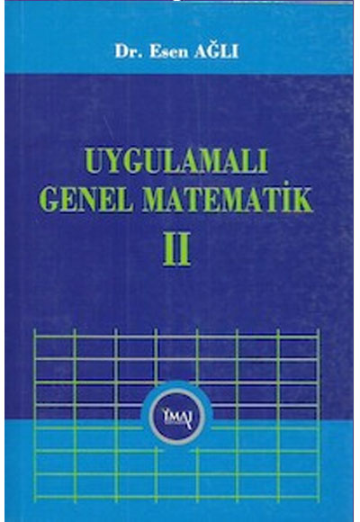 Uygulamalı Genel Matematik - Cilt 2 İmaj Yayınları