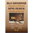 KPSS A Grubu Sui Generis Hukuk Çıkmış Sorular İkinci Sayfa Yayınları