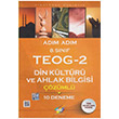 8. Sınıf Adım Adım TEOG 2 Din Kültürü ve Ahlak Bilgisi Çözümlü 10 Deneme FDD Yayınları