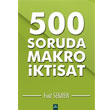 500 Soruda Makro İktisat Dora Basım Yayın