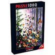 Anatolian Puzzle 1000 Para Kelebek Orman 3069