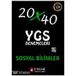 YGS Sosyal Bilimler 20x40 Deneme Uygar Yayınları
