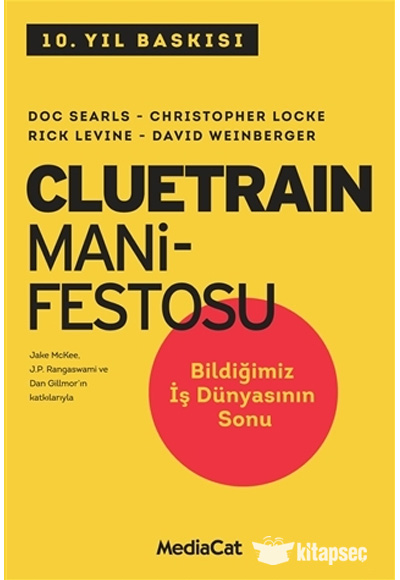Cluetrain Manifestosu MediaCat Kitapları