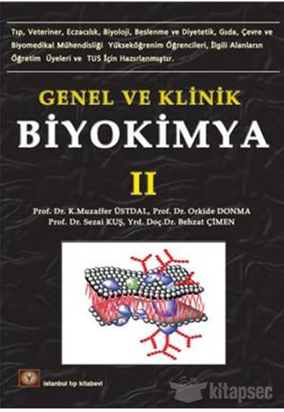 Genel ve Klinik Biyokimya Cilt 2 İstanbul Tıp Kitabevi