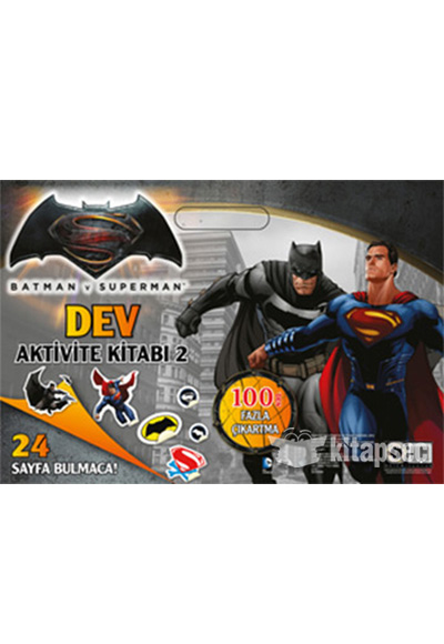 Batman ve Superman Dev Aktivite Kitabı 2 Artemis Oyunları