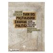 Trk D Politikasnn Ekonomi Politii Yordam Kitap