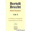 Bertolt Brecht Btn Oyunlar Cilt: 5 Mitos Boyut Yaynlar