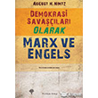 Demokrasi Savalar Olarak Marx ve Engels Yordam Kitap