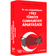 En Son Deiiklikleriyle 1982 Trkiye Cumhuriyeti Anayasas ar Yaynlar