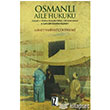 Osmanl Aile Hukuku z Yaynclk