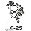 C-25 Stencil C Serisi 15x20 cm Artebella