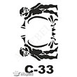 C-33 Stencil C Serisi 15x20 cm Artebella