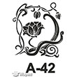 A-42 Stencil A Serisi 20x20 cm Artebella