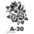 A-30 Stencil A Serisi 20x20 cm Artebella