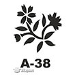 A-38 Stencil A Serisi 20x20 cm Artebella