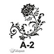 A-2 Stencil A Serisi 20x20 cm Artebella