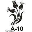 A-10 Stencil A Serisi 20x20 cm Artebella