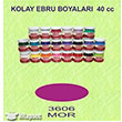 3606 MOR Kolay Ebru Boyas 40cc Artebella